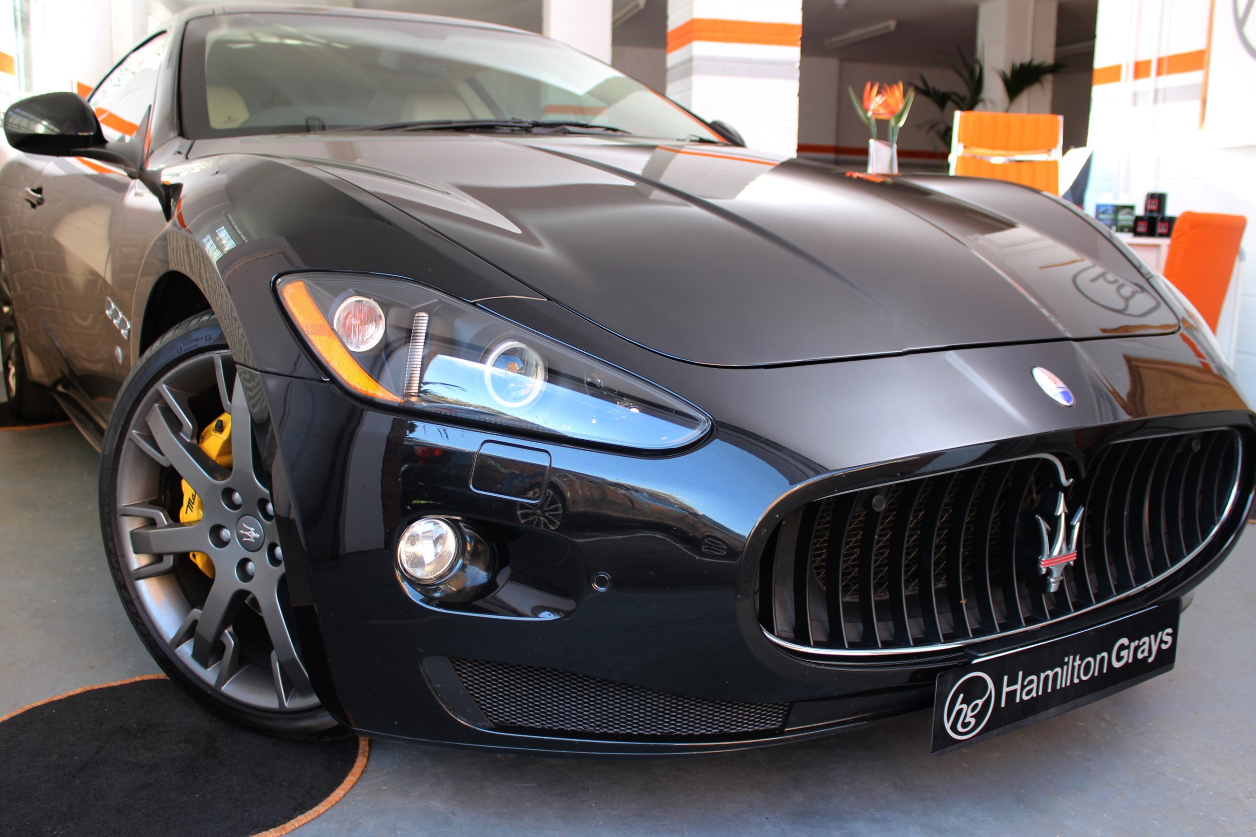 2011 (61) Maserati Granturismo S MC Shift. In Nero Carbonio with Full Pearl Hide Upholstery. 28k. FSH. Stunning Car.. (SOLD)