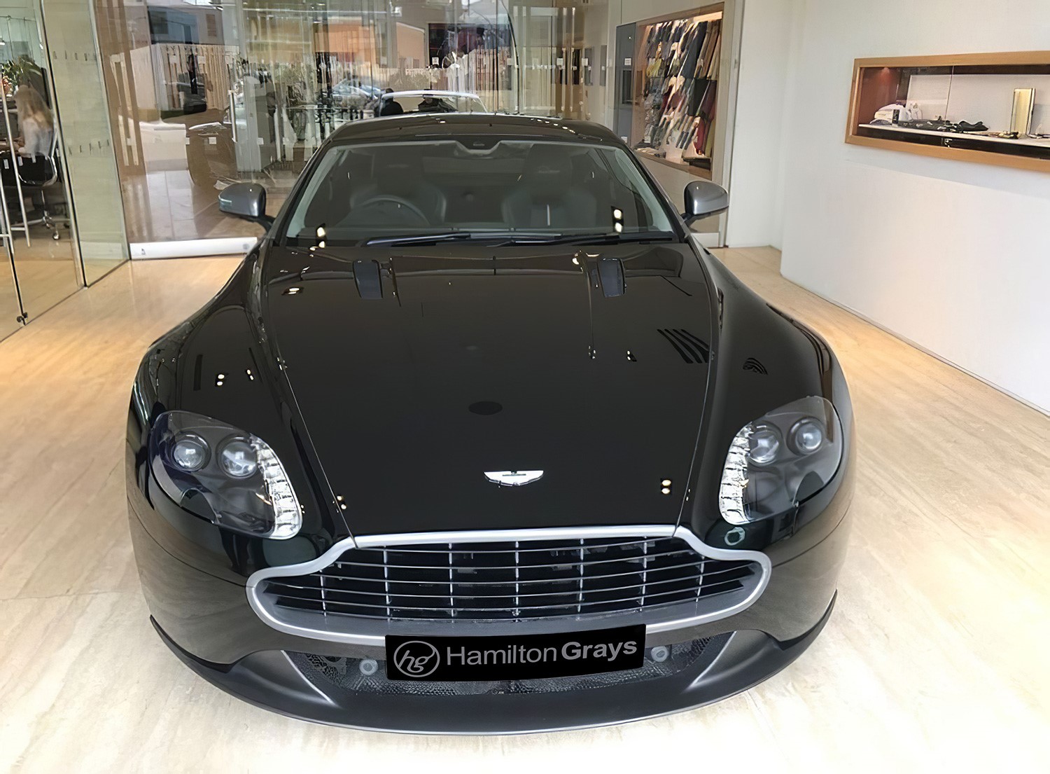 2016 (16) Aston Martin V8 Vantage 4.7 N430 Sportshift. In Jet Black, 14k FAMSH £59,950