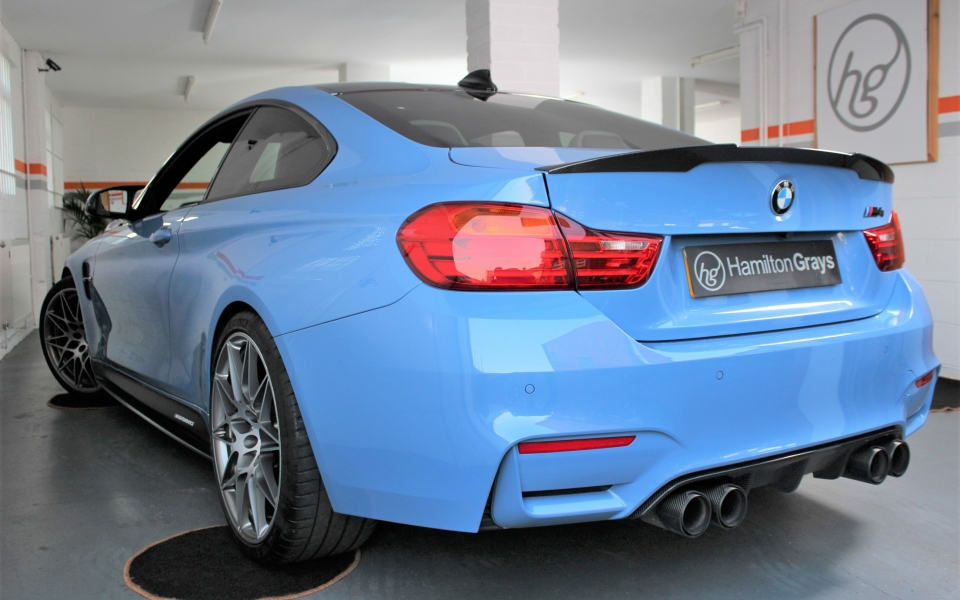 2017 (17) BMW M4 BiTurbo DCT Competition Pack in Yas Marina Blue. (Has ...