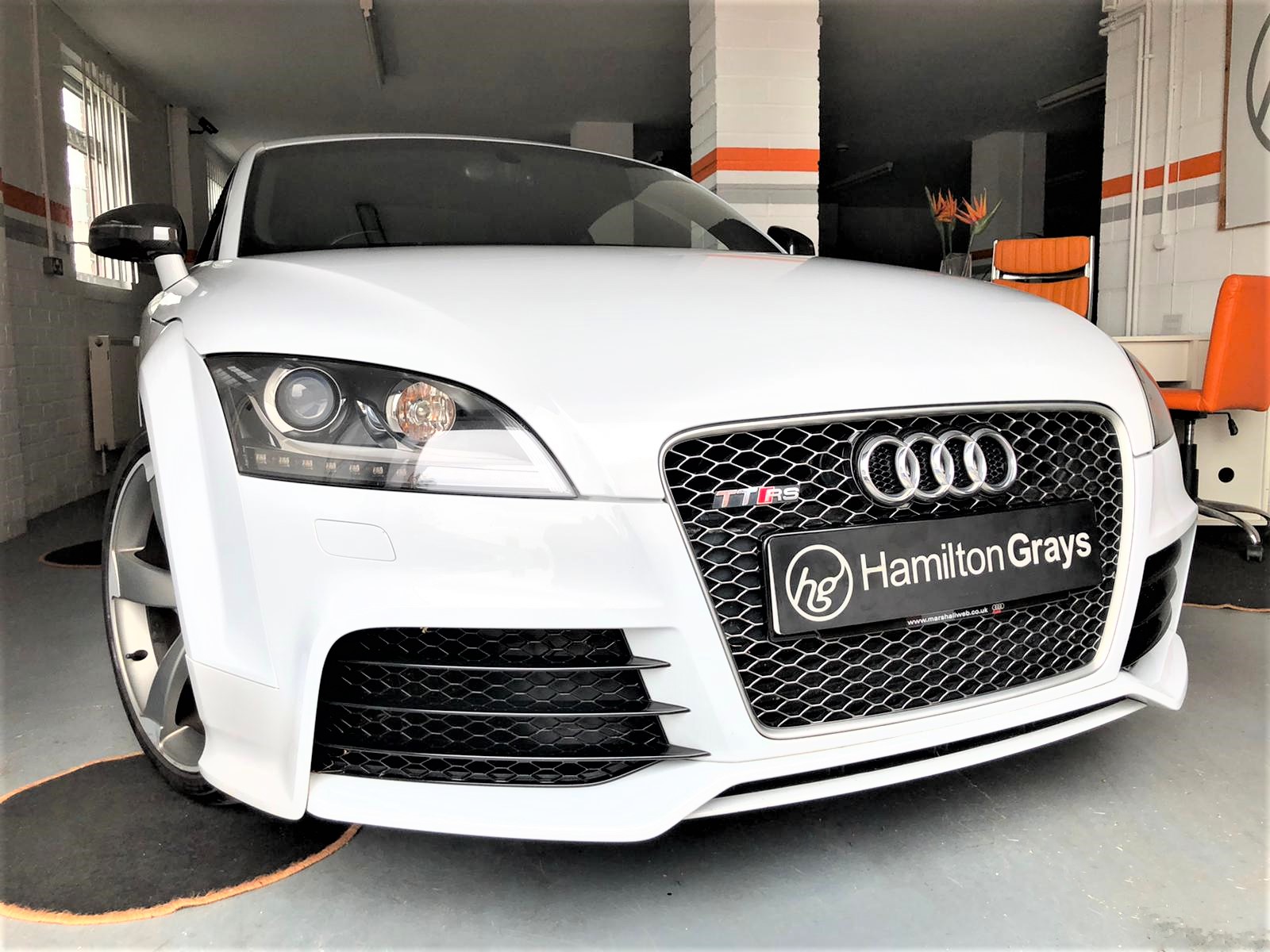 2013 (13) Audi TT RS 2.5 Plus [355] STronic quattro. In Suzuka Grey with Full Black Leather. FASH. Recent Service and New Tyres.. (SOLD)