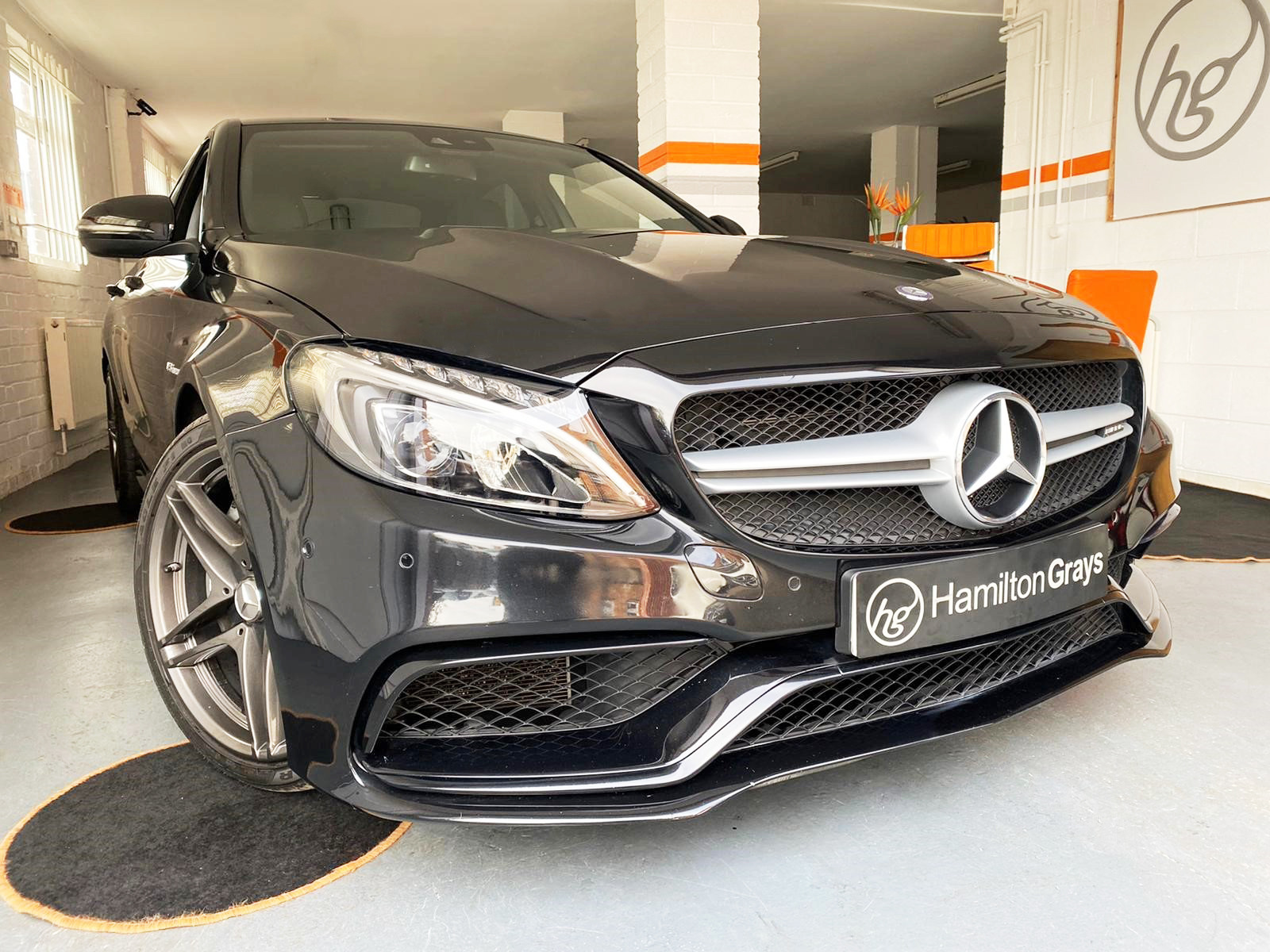 2017 (66) Mercedes-Benz C Class C63 4.0 V8 BiTurbo AMG MCT. In Black with Full Black Leather Interior. Just 16k.. FSH. Great Spec’ (SOLD)