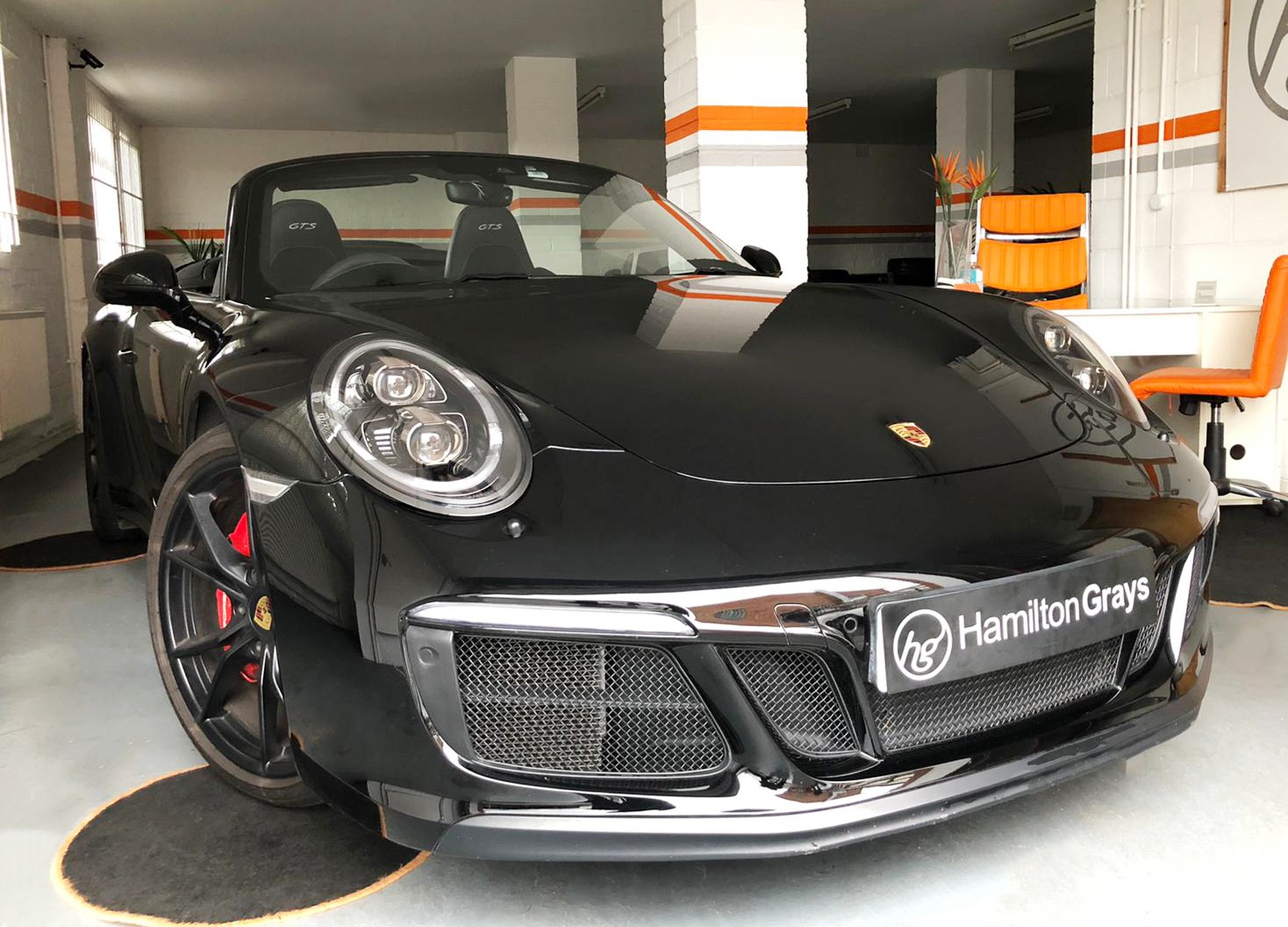 2018 (18) Porsche 911 3.0T [991.2] Carrera 2 GTS Cabriolet.. PDK. Triple Black with Black Roof. 15,000m. Extensive Spec’,  FPSH. (SOLD)