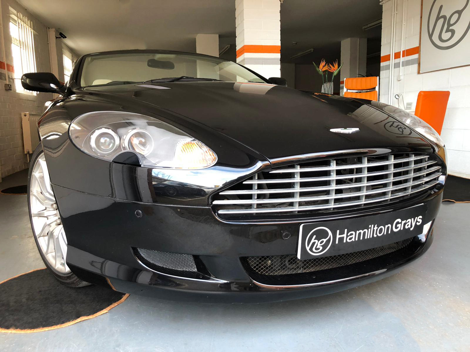 2006 (06) Aston Martin DB9 5.9 V12 Volante. Onyx Black with Full Cream Truffle Leather Upholstery. FAMSH. 45k. Just been Serviced.. (SOLD)