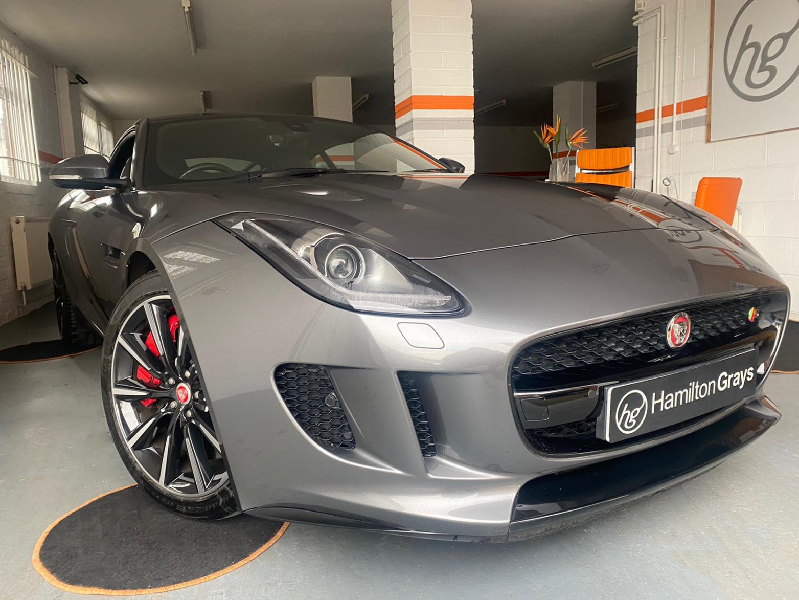 2015 (15) Jaguar F Type 3.0 V6 S [375] QS AWD. In Corris Grey Metallic with Full Black Leather Interior. Just 23k.. FJSH. Top Spec’..  (SOLD)