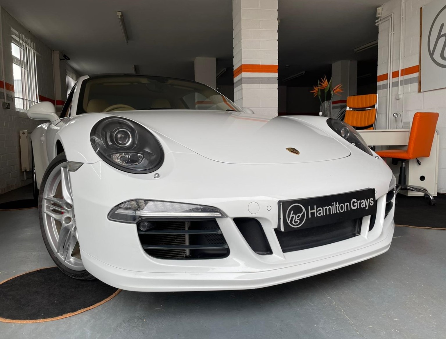 2013 (62) Porsche 911 3.8 [991] Carrera 4S PDK. In White with Sandy Beige Leather. 53k. FPSH. Extensive Specification.. (SOLD)