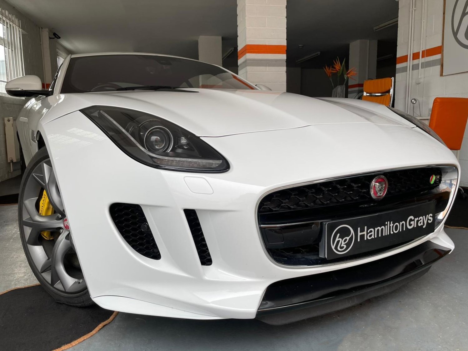 2016 (16) Jaguar F Type 5.0 V8 ‘R’ [550] QS Coupe. Finished in Polaris White with Full Black Leather Interior. Only 25k. FJSH.. Ceramics!  (SOLD)