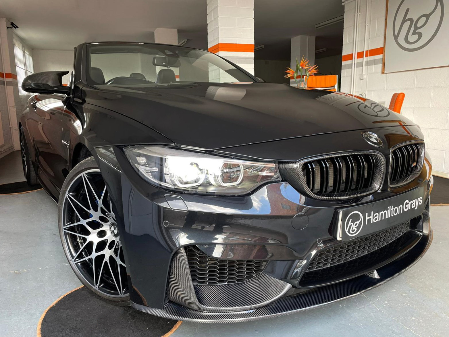 2017 (67) BMW M4 3.0 V6 BiTurbo Competition M DCT Convertible. In Black Sapphire Metallic with Full Black Leather. Just 16,114m.. FBMWSH. £8k+ Options, Carbon Spec’.. (SOLD)