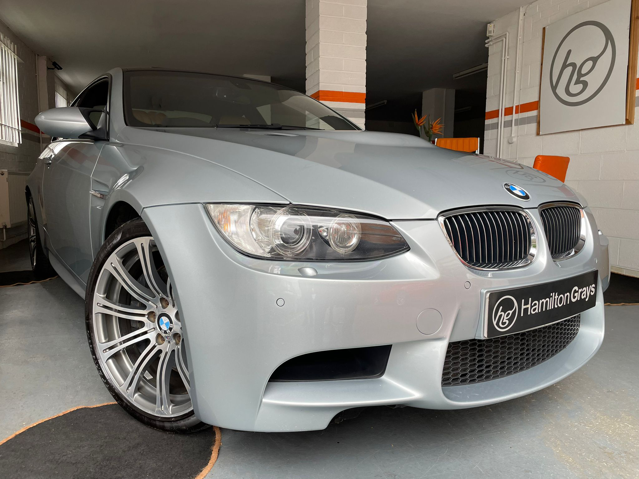 2007 (57) BMW M3 4.0i V8 Manual. In Silverstone II with Extended Novillo Beige Leather. 89,701m.. Motorway Miles. FSH. Engine Exchange by BMW at 80k..  £17,950