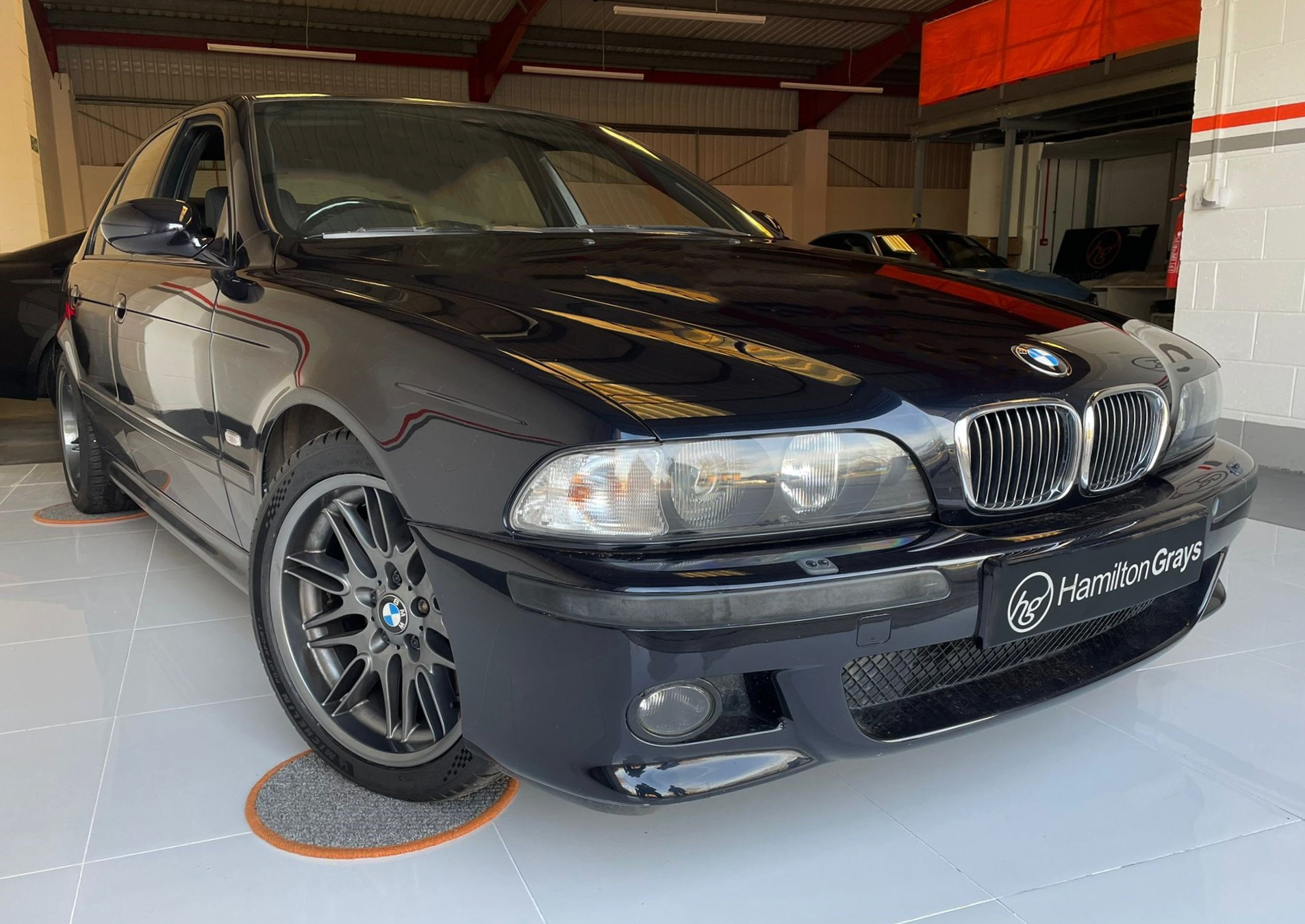 2000 (V) BMW M5 (E39) 4.9 V8 (S62) Manual. Finished in Carbon Black Metallic over  Full Black Leather. 74k.. FBMWSH. 12 Stamps..   £34,950