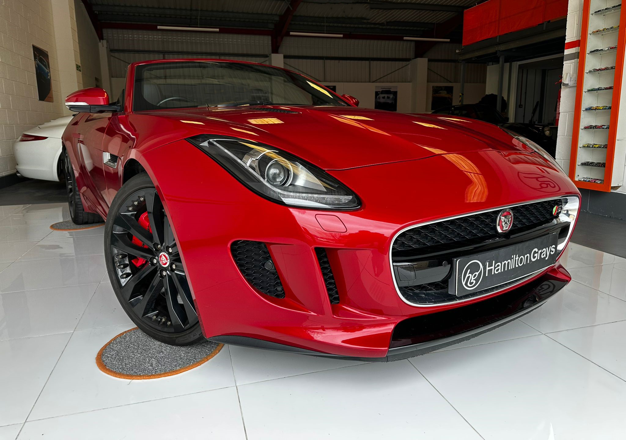 2016 (16) Jaguar F-Type 3.0 V6 S Convertible. Finished in Firenze Red with all Black Leather. Comes with FSH. 45k.. A Cherished Example. Regularly Serviced and Detailed..  (SOLD)