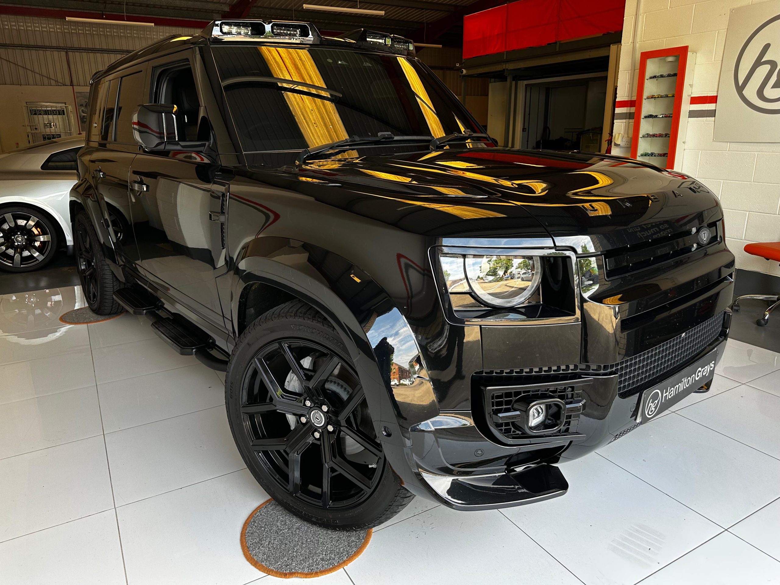 2023 (23) Land Rover Defender 110 3.0 D300 MHEV HSE Auto 4WD. ‘URBAN WIDE BODY’.. FLSH. 22k.. Santorini Black. ‘£20k Conversion’. (SOLD)