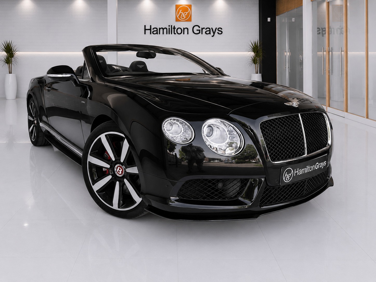 2014 (14) Bentley Continental 4.0 V8 GTC S Auto 4WD. Onyx Black Metallic over Linen Hide. FBSH. Mulliner Driving Spec’. Sports Exhaust.. (SOLD)